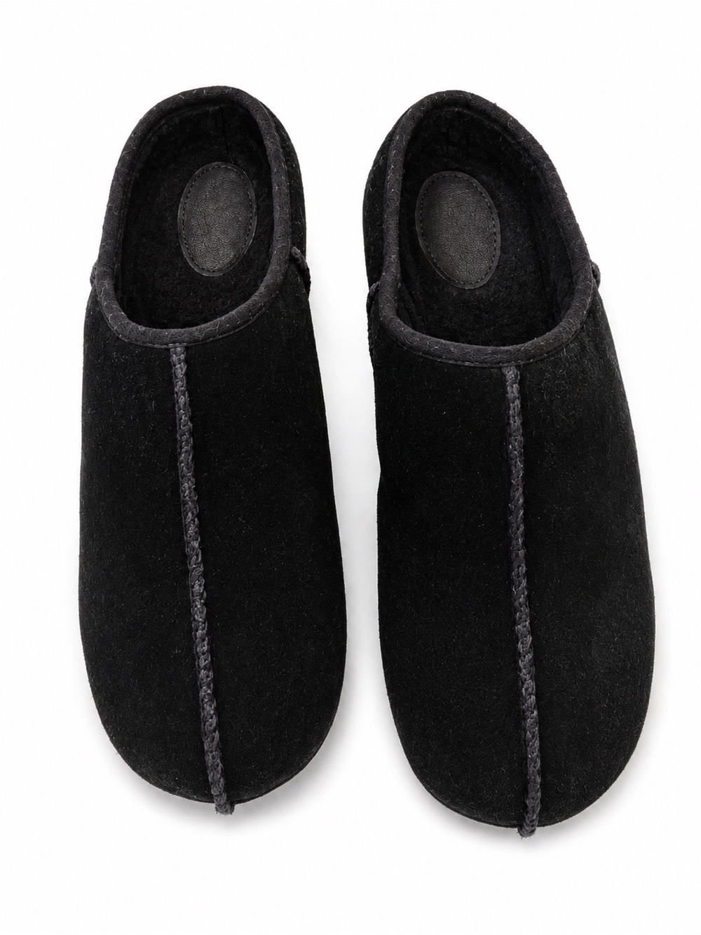 UGG Cottage Clogs Black Suede Slip-On Shoes – Size 8